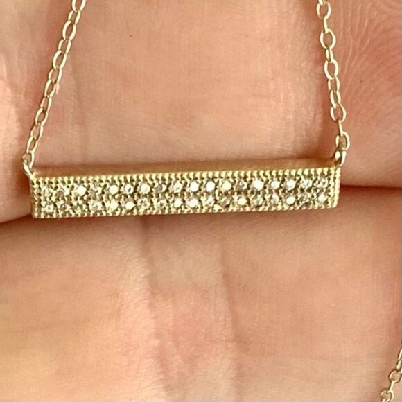 AAT Vintage Dyadema Italian Sterling 925 Silver Necklace adjustable 16-18” - Picture 5 of 13